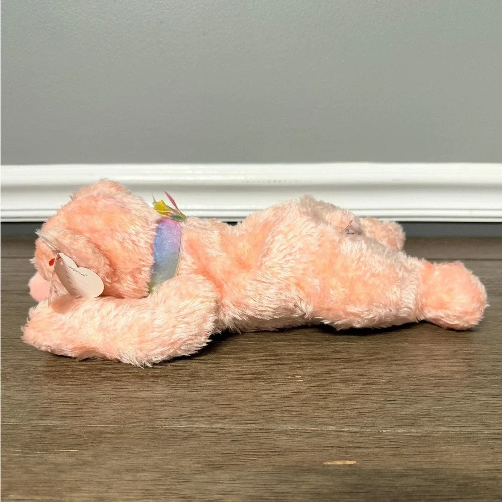 Vintage 2001 Ty Classics Collection Sugarplum The Adorable Pink Plush Bear